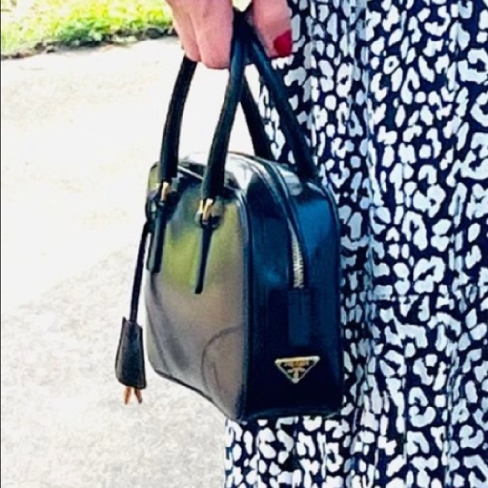 vintage PRADA mini hand bag great condition